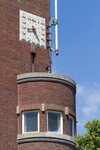 Torentje, toren, klok en vlaggenmast.
<br/>
Marcel Westhoff, juli 2016